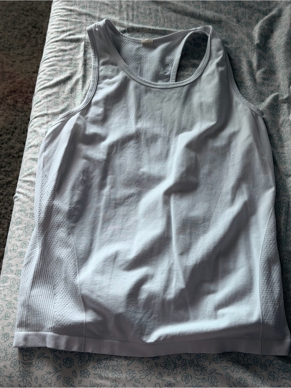 DSG White Racerback Tank Top - Picture 2 of 3